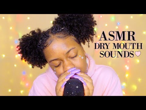 ASMR | Dry Mouth Sounds + Visual Triggers 🤤💤 (SUPER Good) ~