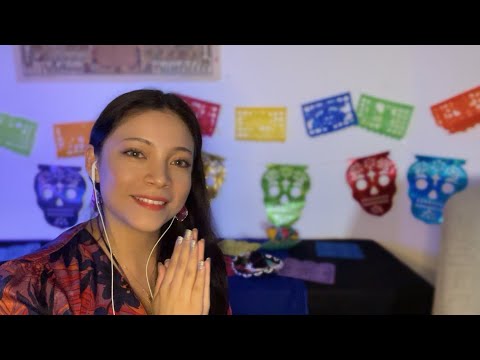 ASMR Day of the Dead Special 🌼 Setting up a Colorful Altar ~ Chit chat Softspoken
