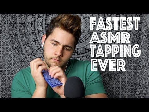 FASTEST ASMR TAPPING EVER (No Talking, Ear-to-Ear)