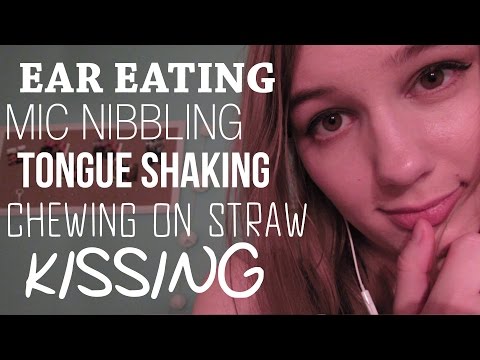 ASMR Mouth Sounds Variety Pack! | Ear Eating | Mic Nibbling | Tongue Shaking | Kissing | etc
