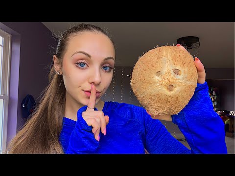 This COCONUT Will Make You Sleep In 10 Minutes! 🥥 (ASMR)