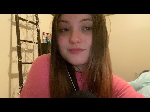 ASMR “rain on ur head” cupped inaudible whispers, tapping, n more :)