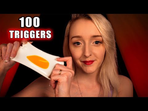 ASMR 100 Triggers In 10 Minutes