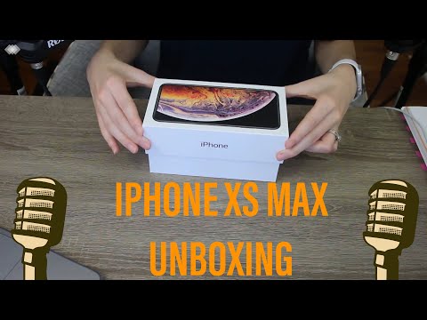 [ASMR] IPHONE XS MAX UNBOXING