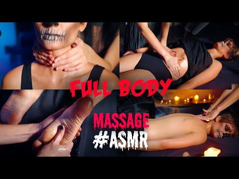 ASMR | MASSAGE | HALLOWEEN asmr full body massage