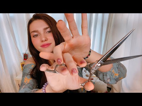 ASMR ✂️ How to Hold Your Hair Cutting Scissors Properly