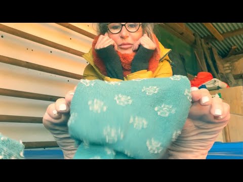 ASMR silly sock play and sounds