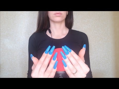 ASMR Mic Scratching - Brain Scratching | No Talking for Sleep with Long Nails 3H