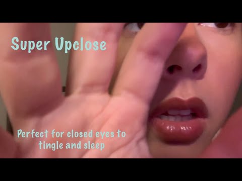 ASMR- Upclose whispers and personal attention behind your head with hearing test👂🏼