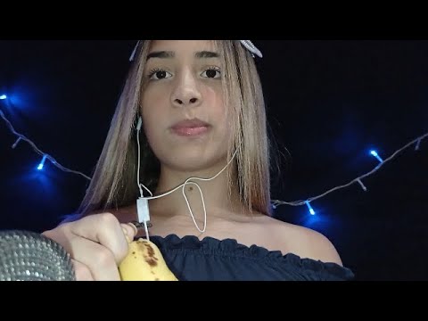 ASMR BLUE YETI -  COMIENDO PLÁTANO