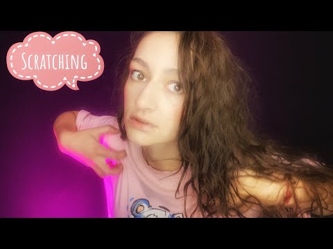 ASMR 😊T-shirt scratching sound and one new sound 🤪
