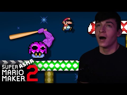 LEAVE ME ALONE!! | ASMR Super Mario Maker 2 | #6