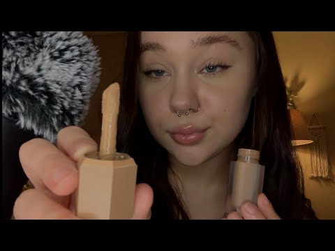 ASMR doing your makeup (relaxing personal attention)