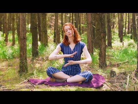 ASMR Soft Spoken Meditation In The Woods // Positive Affirmations, Birdsong