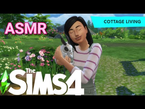 ASMR//sims 4 cottage living *first time*