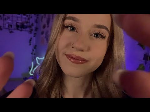ASMR | repeating affirmations + personal attention (up close, mouth sounds, whispering)