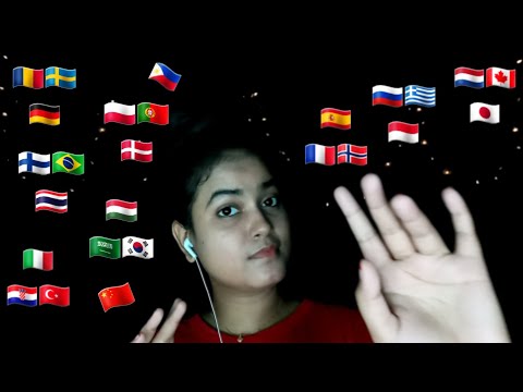 ASMR Whispering "Don't Worry" in 30+ Different Languages