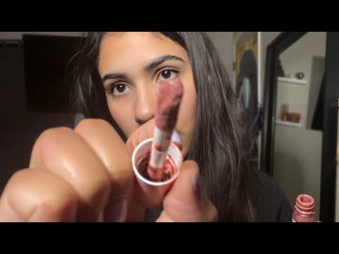 ASMR Friend Doing Your Everyday Makeup 💄 up-close fast triggers