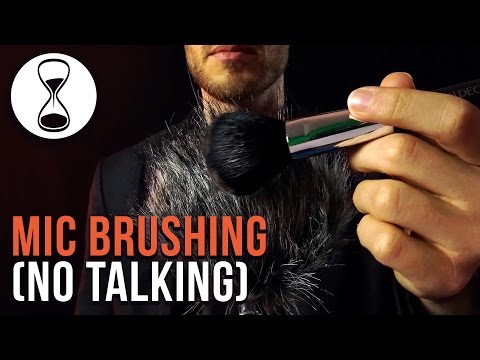 ASMR ✰ Mic Brushing for SLEEP✰ No Talking ✰ Ear to Ear ✰ Different Brushes