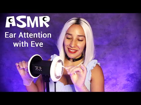 ASMR Ear Attention with Eve | Plucking | Gloves | AI