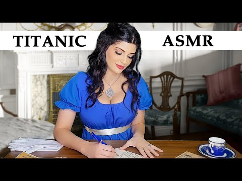 ASMR |🛳️ Titanic Roleplay - ✍️Letter Writing (Soft Spoken)