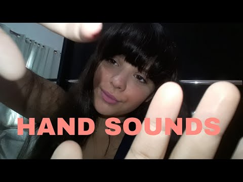 ASMR português📣: Hand sounds e sons de boca