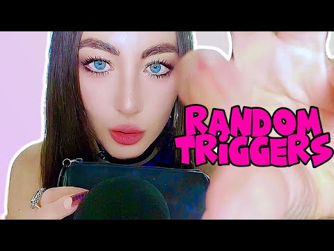 ASMR | Fast & Aggressive Random Tingly Triggers | Just a little bit of everything | Chaotic Intense