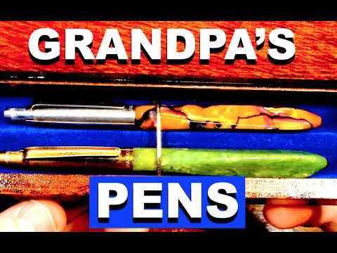 Grandpa's Super Rare Parker Jotter Ballpoint Pens