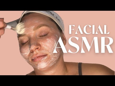 Giving My Sister a MUCH Needed Facial! ASMR!!!