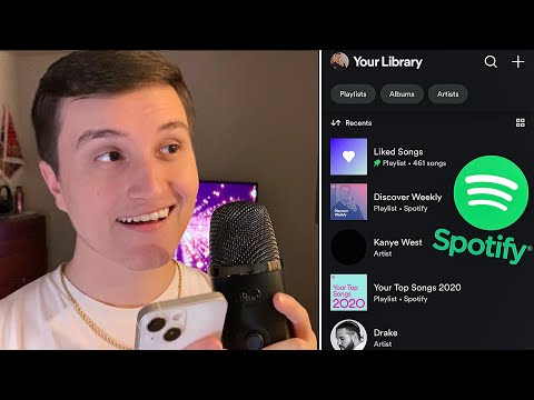 [ASMR] Let’s Look and Listen To My Spotify 🎧🎶
