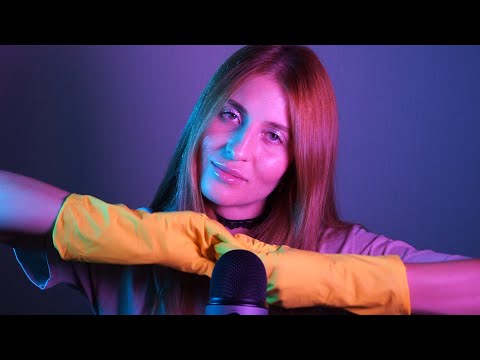 ASMR Different types of tingly latex gloves to help you relax. ASMR gloves.