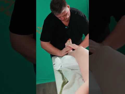 Foot and leg ASMR massage for Lisa - foot pain relief #asmr