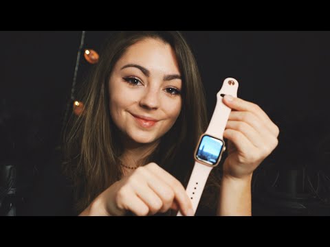 ASMR FRANCAIS ♡ UNBOXING APPLE WATCH 4 (OPENING/ TAPPING) ♡