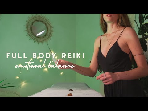 full body ASMR REIKI for emotional balance | restoring & filling up your energy reserves | POV