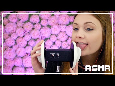 ASMR Ear Noms W/ Tongue Fluttering and Ear Massage