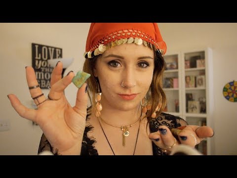 [ASMR] Calming Psychic Reading Role-Play w/Crystals