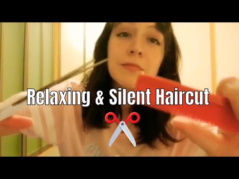 ⭐ASMR A Relaxing Silent Haircut for You! ✂ (No Talking)