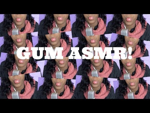 ASMR GUM POPPING SOUNDS 🍬💥| BUBBLE BLOWING | REPEATED