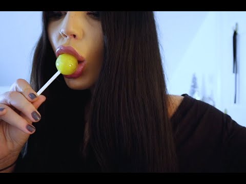 ASMR RELAXING YOU | STROKING, LENS LICKING, LOLLY SOUNDS, POSITIVE AFFIRMATIONS