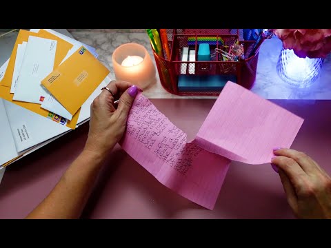 ASMR: Opening/Tearing/Ripping Mail  (No Talking, Paper Sounds)