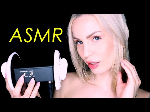 ASMR Super tingly Trigger words which you never heard before like this english & german 3DIO MIC