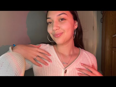 ASMR~fast and aggressive body triggers w/ fabric scratching, skin scratching, hand sounds etc.