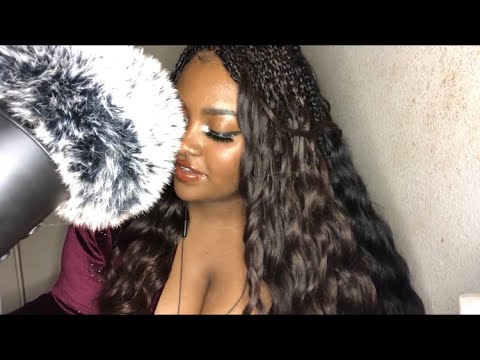 (Asmr) Brushing the mic with different brushes