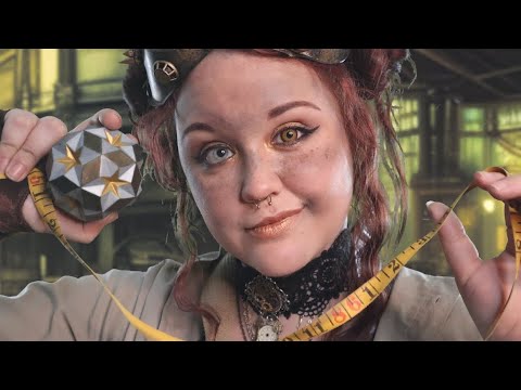ASMR 🕰️ Time Traveler Measures You for Custom Mask | Steampunk Roleplay (Close Personal Attention)