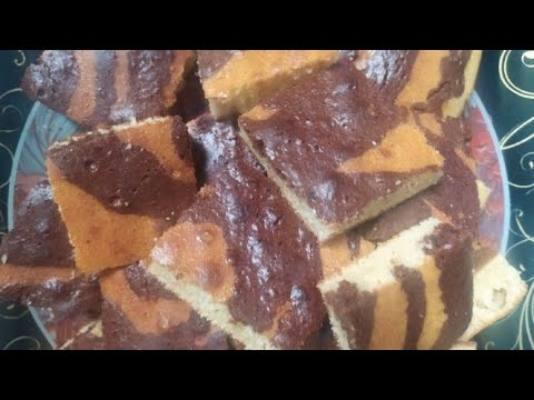 كيف تعمل كيك سفنجية ولا اسهل بلكاكاو how to make sponge cake with  easy to make kokao