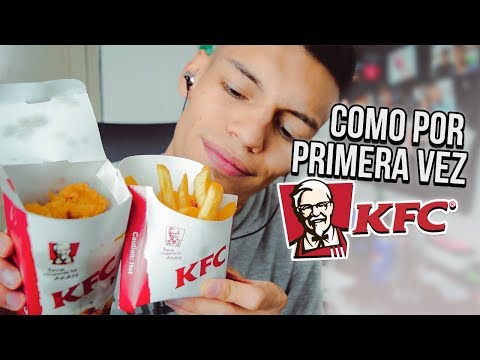ASMR - COMIENDO KFC POR PRIMERA VEZ | Eating Sounds | ASMR Español