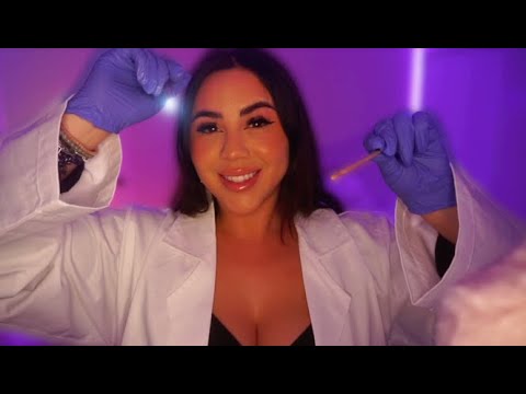ASMR Face Exam Personal Attention for sleep