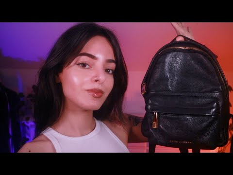 ASMR What's in My Bag? ⭐️ (Soft Spoken) Perfect Background ASMR