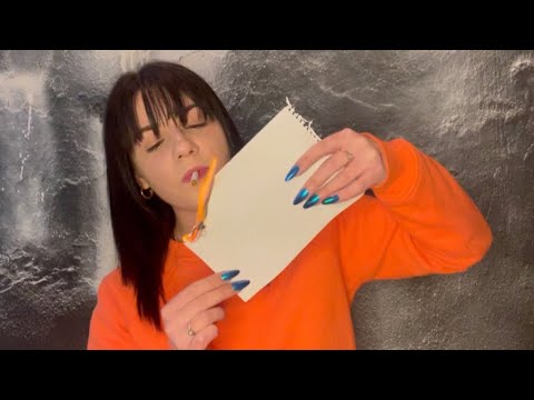 ASMR | Playing With Fire 🔥 (Smoking, Whispering & Crinkle Sounds)