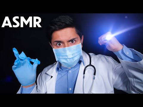 ASMR | Extremely Fast & Aggressive Medical Cranial Nerve Exam Doctor Roleplay